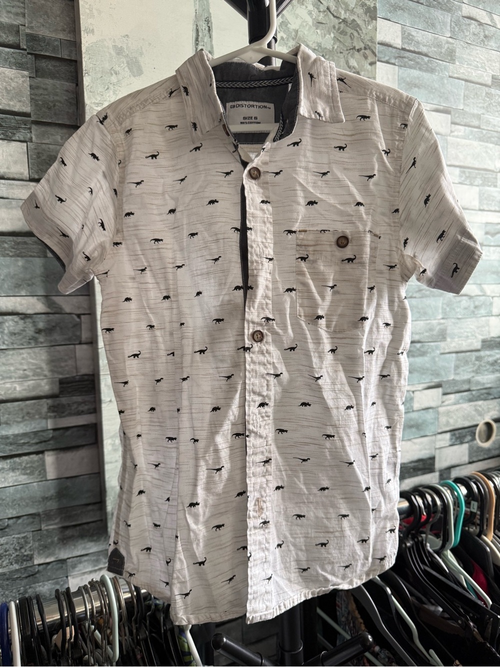 Boy’s Short-Sleeve Button Down Shirt